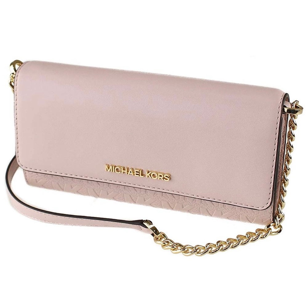 MICHAEL KORS JET SET WALLET ON CHAIN CROSSBODY